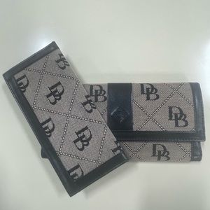 Dooney & Bourke Monogram Long Bi-fold Slim Wallet